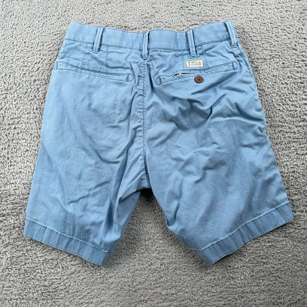 Faherty Shorts Mens 28 Blue Island Life Chino 8